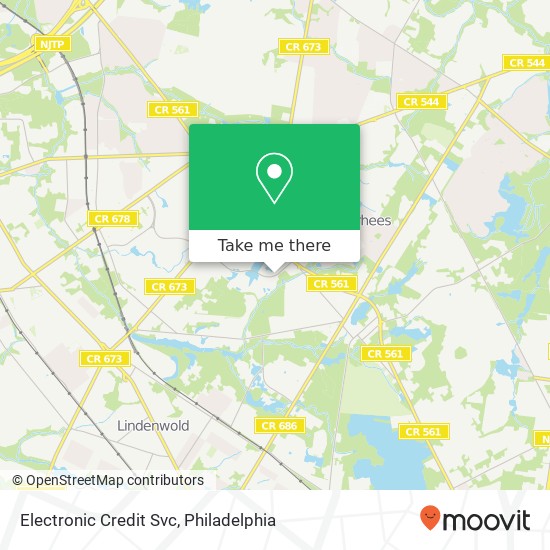 Mapa de Electronic Credit Svc