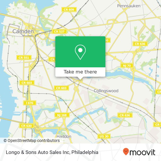 Longo & Sons Auto Sales Inc map