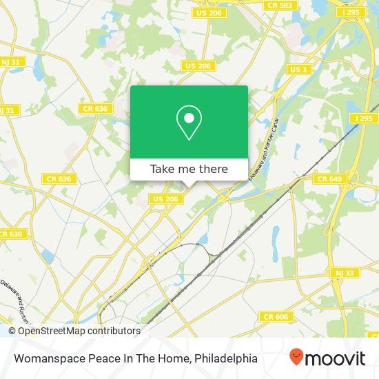 Womanspace Peace In The Home map