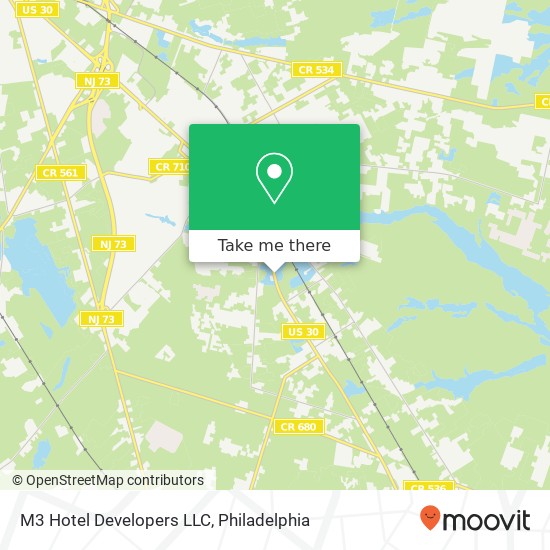M3 Hotel Developers LLC map