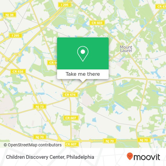 Children Discovery Center map