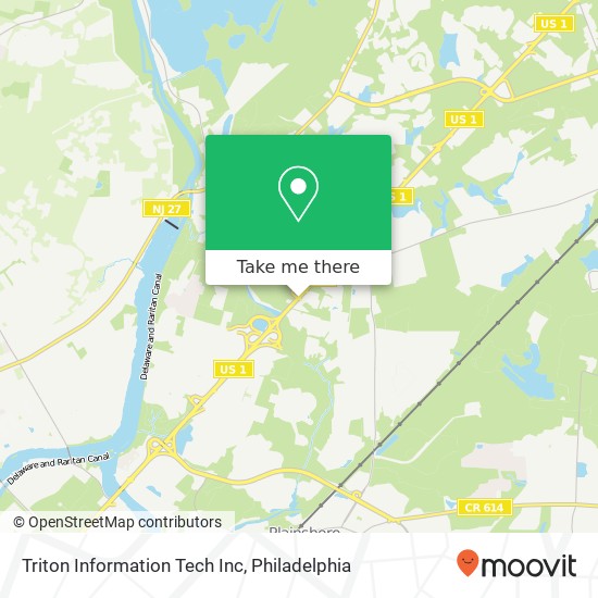 Triton Information Tech Inc map