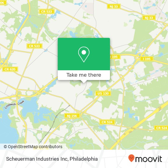 Scheuerman Industries Inc map