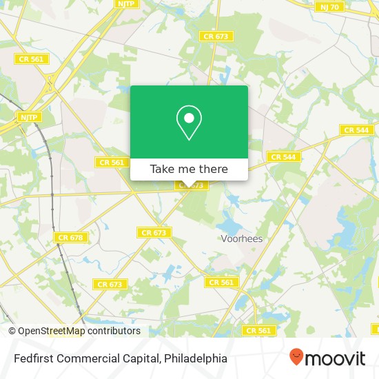 Mapa de Fedfirst Commercial Capital