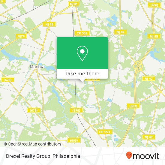 Drexel Realty Group map