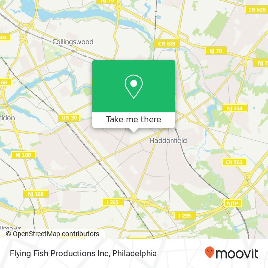 Mapa de Flying Fish Productions Inc