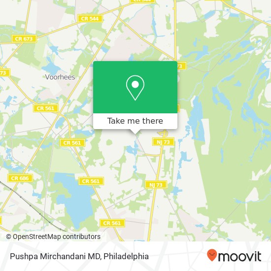 Pushpa Mirchandani MD map
