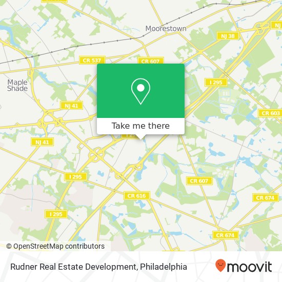 Rudner Real Estate Development map