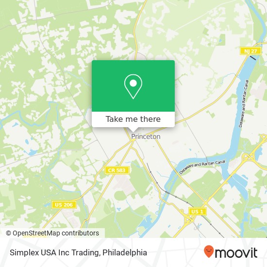 Mapa de Simplex USA Inc Trading