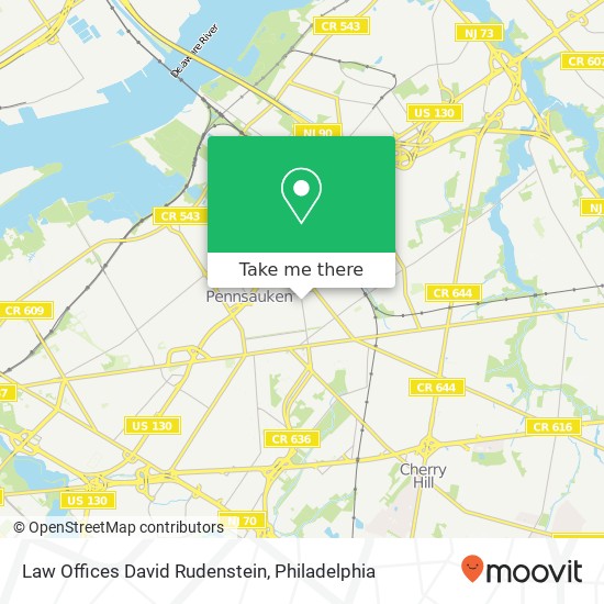 Mapa de Law Offices David Rudenstein
