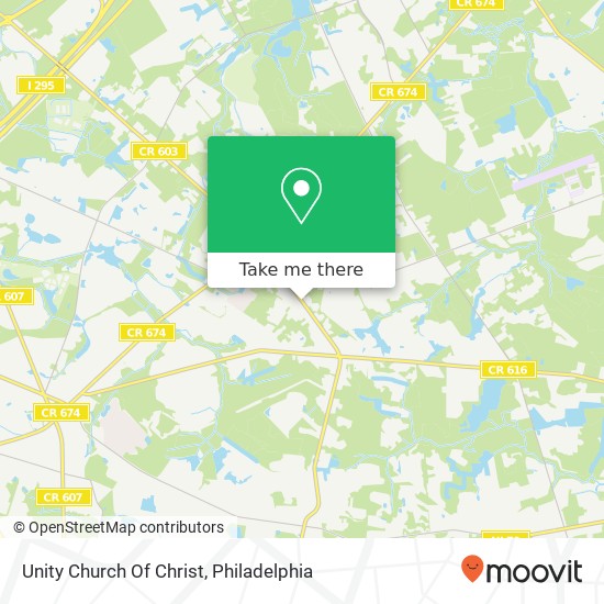 Unity Church Of Christ map