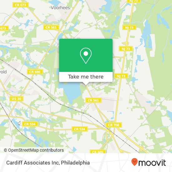 Cardiff Associates Inc map