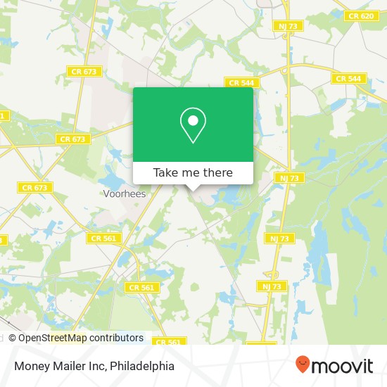 Mapa de Money Mailer Inc