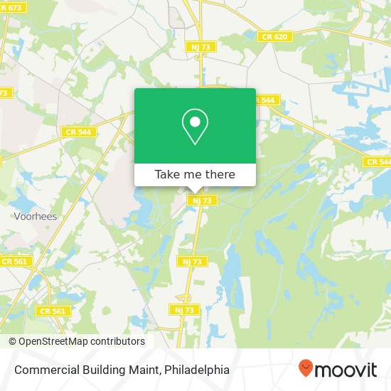 Commercial Building Maint map