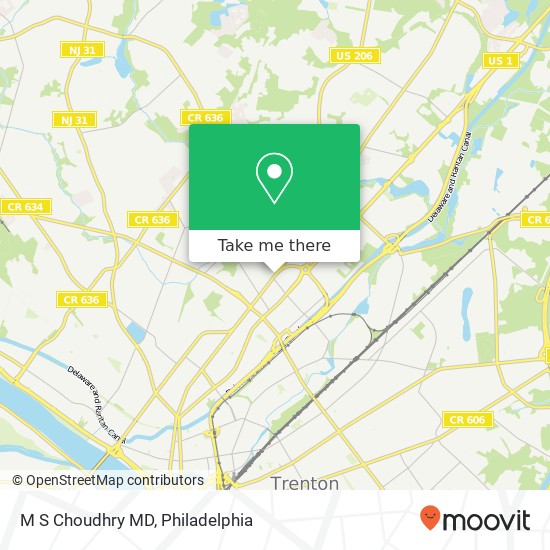 Mapa de M S Choudhry MD