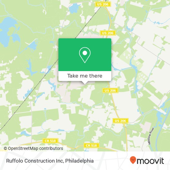 Ruffolo Construction Inc map