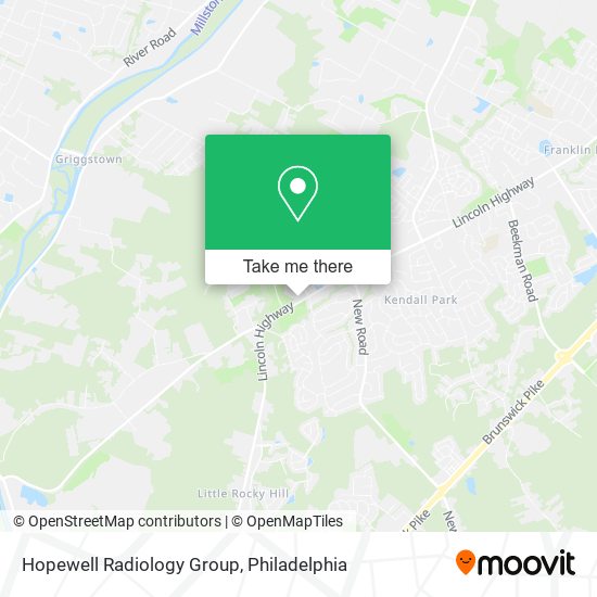 Mapa de Hopewell Radiology Group