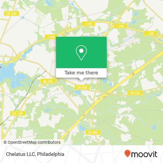 Mapa de Chelatus LLC