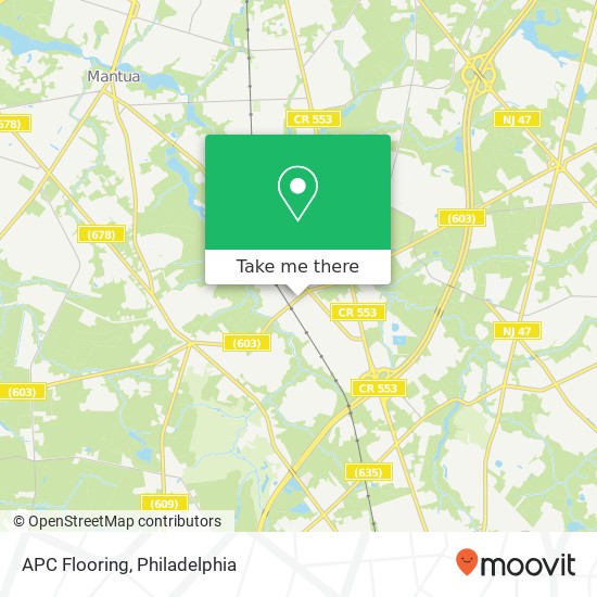 APC Flooring map