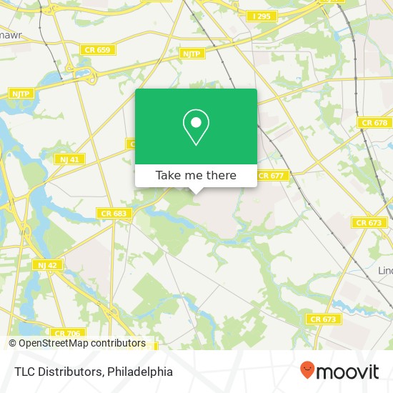 TLC Distributors map