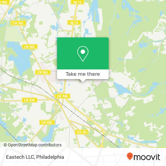 Mapa de Eastech LLC