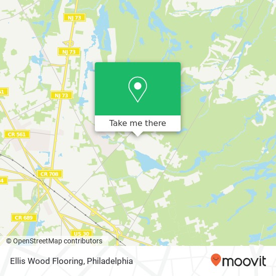 Mapa de Ellis Wood Flooring