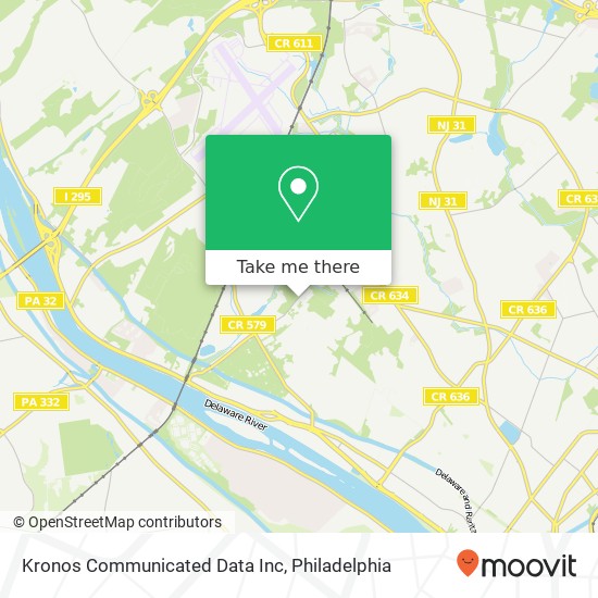 Kronos Communicated Data Inc map