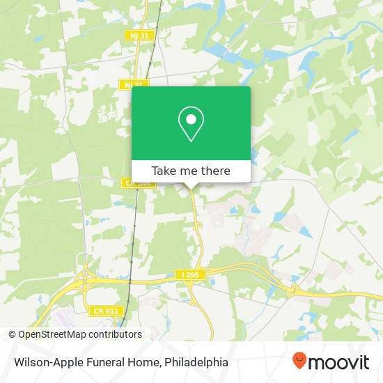 Wilson-Apple Funeral Home map