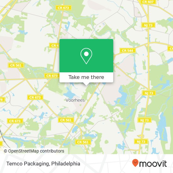 Mapa de Temco Packaging