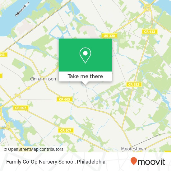 Family Co-Op Nursery School map