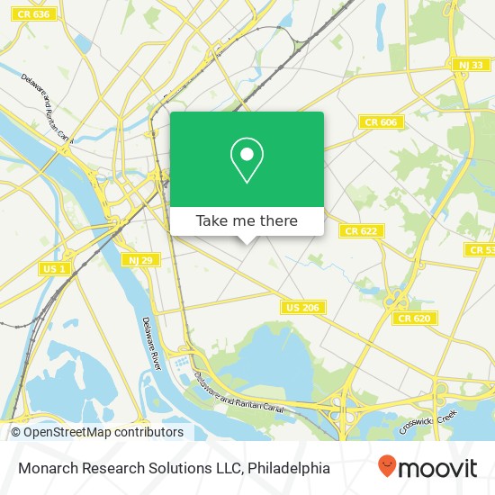 Monarch Research Solutions LLC map