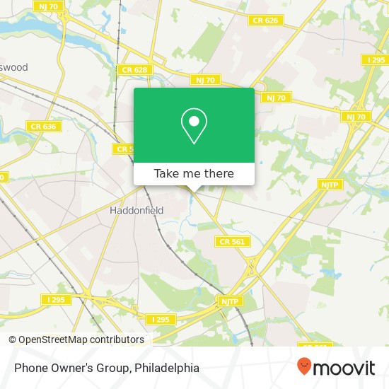 Phone Owner's Group map