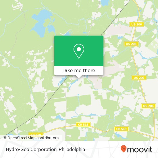Hydro-Geo Corporation map
