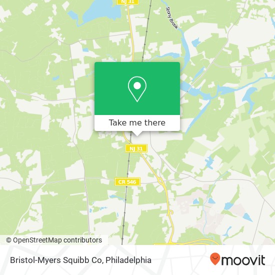 Mapa de Bristol-Myers Squibb Co