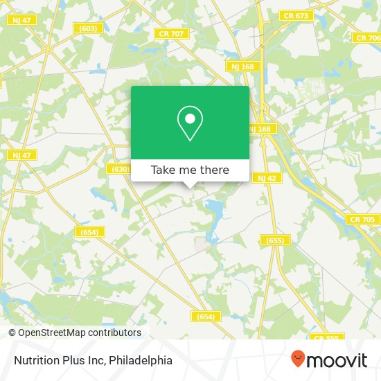 Nutrition Plus Inc map