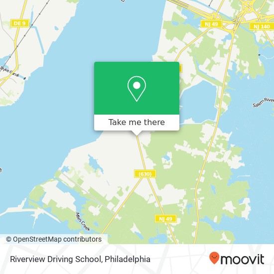 Riverview Driving School map