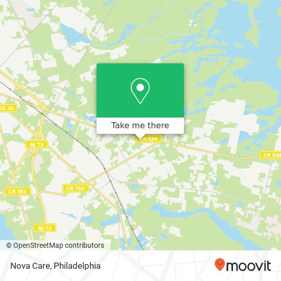 Nova Care map