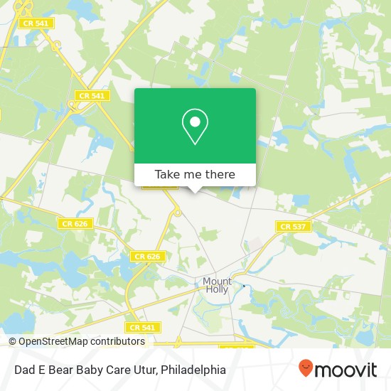Dad E Bear Baby Care Utur map