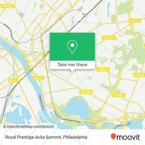 Royal Prestige Avila Summit map