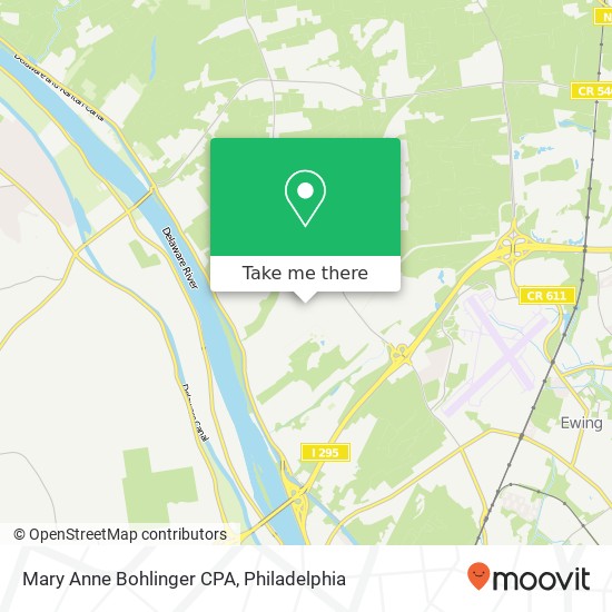 Mary Anne Bohlinger CPA map