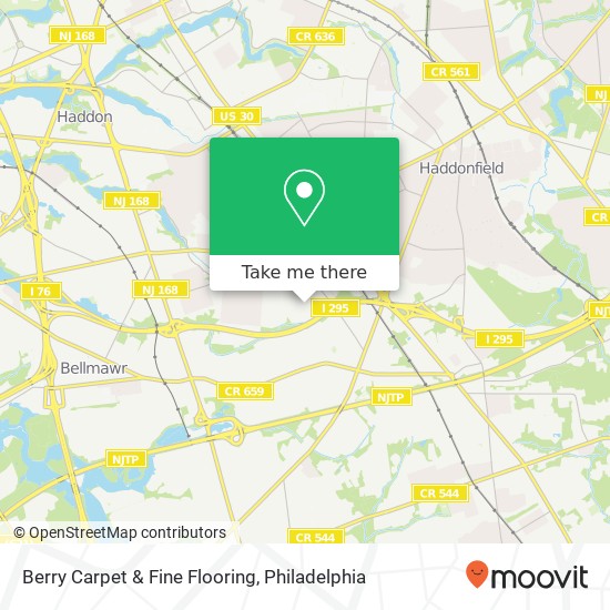 Berry Carpet & Fine Flooring map