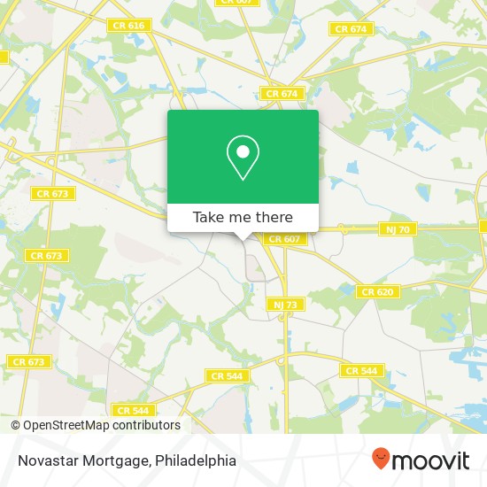 Mapa de Novastar Mortgage