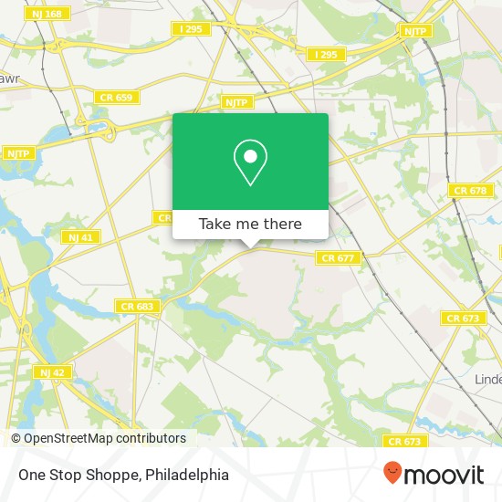 One Stop Shoppe map