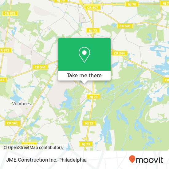 JME Construction Inc map