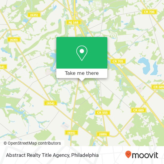 Abstract Realty Title Agency map
