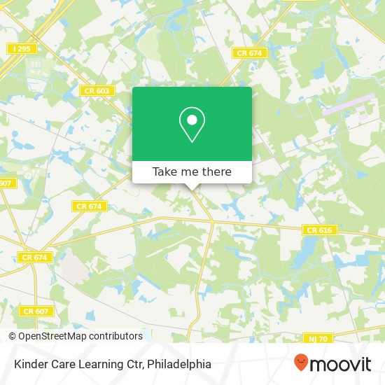 Mapa de Kinder Care Learning Ctr