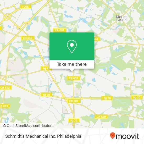 Mapa de Schmidt's Mechanical Inc