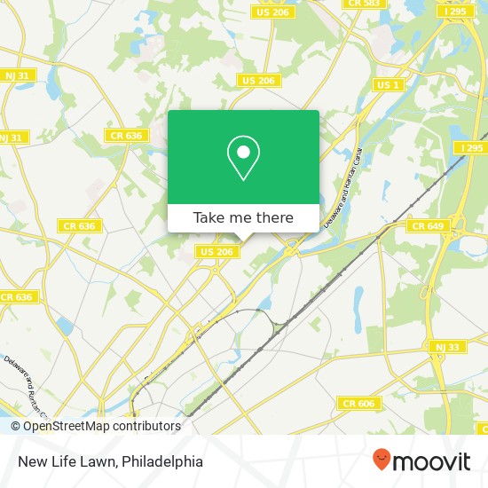 New Life Lawn map