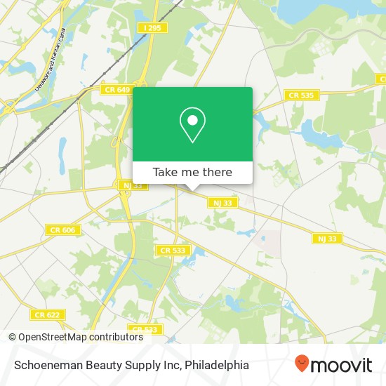 Mapa de Schoeneman Beauty Supply Inc