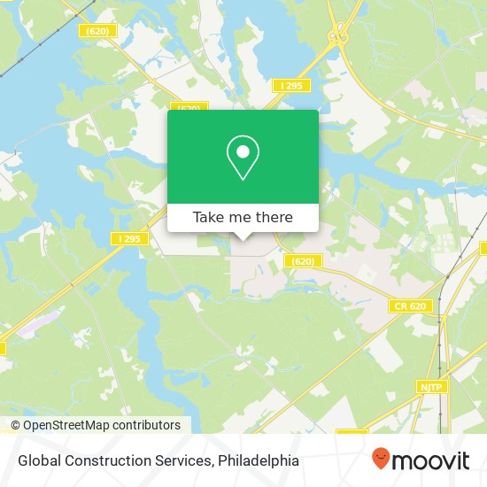 Global Construction Services map